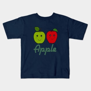 Red and green apple Kids T-Shirt